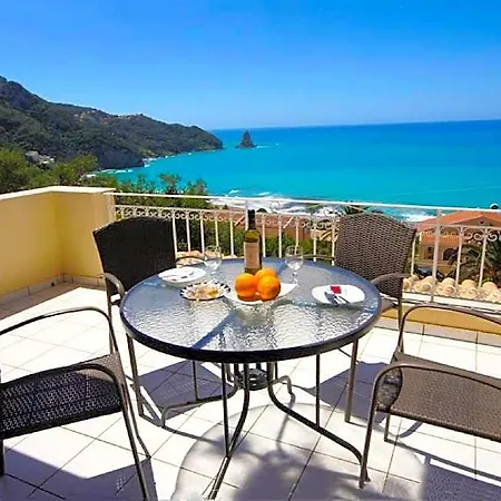 Natalia B With Panoramic Sea Views Of Agios Gordios Bay